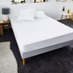 Protège matelas anti-acariens Greenfirst imperméable molleton 100% coton