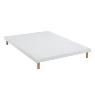 Sommier hôtellerie extra-plat tapissier blanc 7 cm Étoile - SOMEO