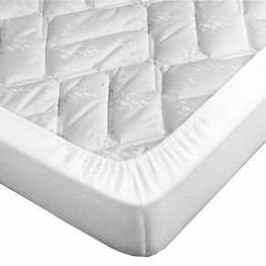 Drap Housse Blanc pour Canapé Lit Bonnet 8 cm