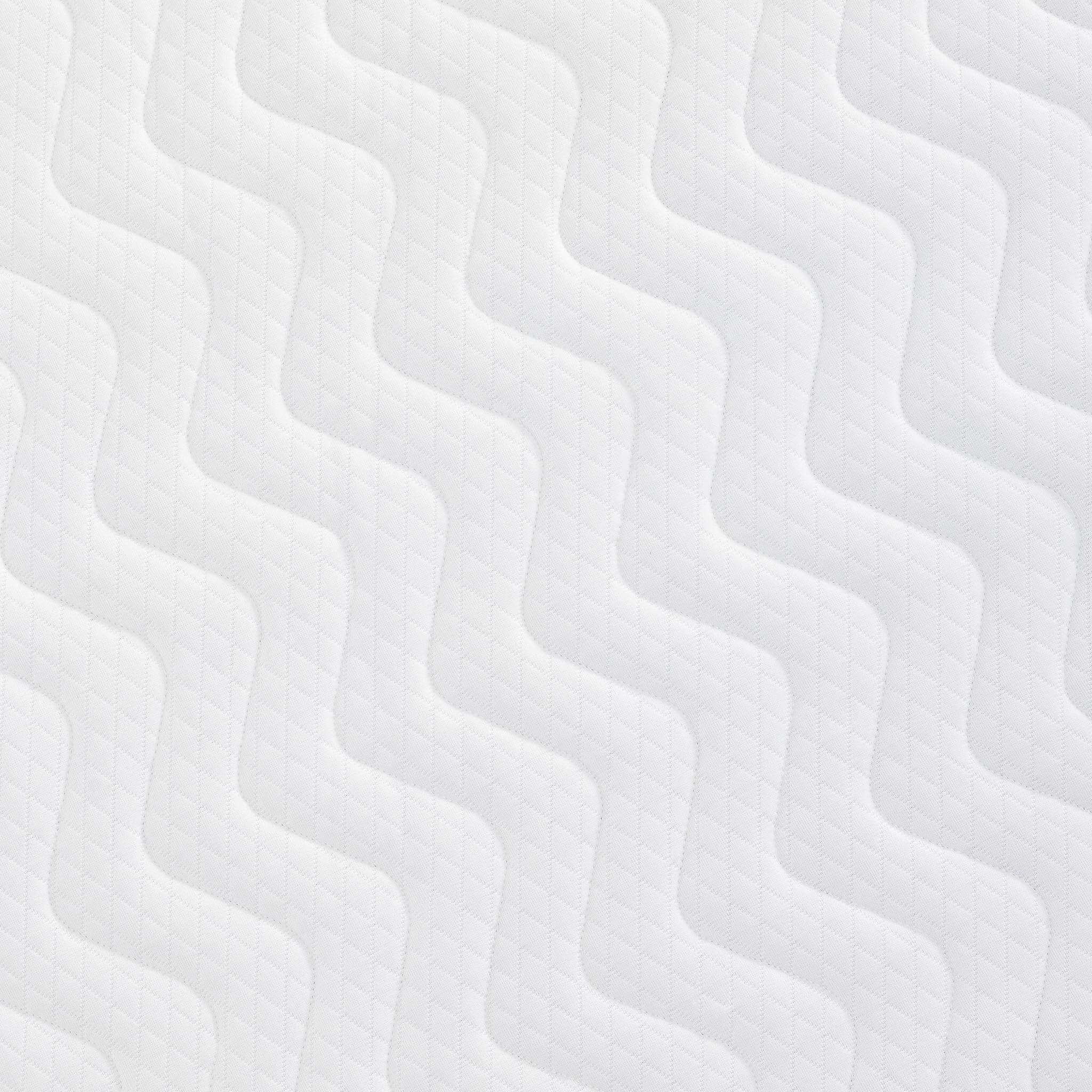 Sommier tapissier blanc 13 cm Lune - SOMEO 90x190